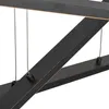 Hängelampe Schwarz inkl  LED 3 Stufen Dimmbar 6 Lichter Produktbild-Vorschau 7