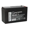 Q-Batteries 12LSX-7 12V 7Ah Blei-Vlies-Akku AGM 10 Jahre Produktbild-Vorschau 1