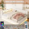 MODFU Rozkládací postel 140x200 denní postel s úložným Náhled obrázku produktu 4