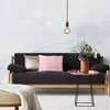 Lampe à suspendre, corde de chanvre, laiton, 1 flamme, H 96 Voir les images du produit 5