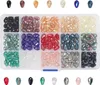 Kurtzy Dekosteine Glas Schmuck Perlen Set (225er Pack) 12 x Produktbild-Vorschau 1