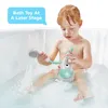 Yookidoo Olifant Turquoise Babydouche 2022 Náhled obrázku produktu 6