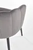 Halmar Essensstuhl K386 - dunkelgrau / schwarz Produktbild-Vorschau 9