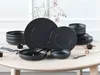 CreaTable, 24570, Unico Schwarz, Tellerset 16-tlg, Produktbild-Vorschau 2