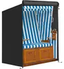 Strandkorfhoes, 600D, zwart, 600D Oxford-stof - 120 x 90 x Productafbeelding-voorbeeld 1