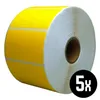 DULA Etiketten - Kompatibel mit Zebra 57x32mm - Gelb - Produktbild-Vorschau 1