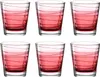 LEONARDO Vario, Rot, Glas, 6 Stück(e), Kegel, 250 ml, 83 mm Produktbild-Vorschau 1