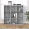 vidaXL Knihovna Grey Sonoma-dub 98x29x97,5 cm Náhled obrázku produktu 5