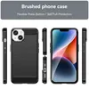 Techsuit Carbon Silicone Back Cover Hülle für Apple iPhone Produktbild-Vorschau 2