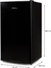 PRIMO PR181FR Réfrigérateur modèle de table - 94L - D - Voir les images du produit 3