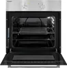 Exquisit Einbaubackofen, Backofen Einbaugerät Silber, 62 L Produktbild-Vorschau 24