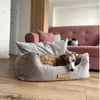 Transportér, pelíšek 2v1 Dogeste Comfi – šedý Náhled obrázku produktu 2