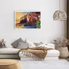 Poster - Poster ohne Rahmen - Manarola Bunt Öl - 91,5x61 cm Produktbild-Vorschau 6