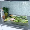 Spritzschutz Herdabdeckplatte Schneidebrett aus Glas Produktbild-Vorschau 2