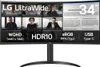 LG 34WR50QK-B, 86,4 cm (34"), 3440 x 1440 Pixel, Wide Quad Produktbild-Vorschau 1
