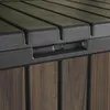 Keter Coffre de jardin KENTWOOD 190L, finition Decocoat – Voir les images du produit 4
