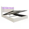 INONEFT Boxspringbetten Polsterbett 140x200 mit LED und Produktbild-Vorschau 13