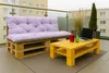 Cuscini per mobili pallet seduta 120x50 / schienale Anteprima dell’immagine prodotto 6