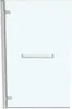 Falttür i.life m Handtuchstange 90cm Ans links silber Produktbild-Vorschau 1