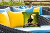 MuchoWow® Outdoor Kissen - Vogel - Tukan - Regenbogen - Produktbild-Vorschau 4