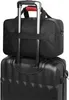 Zagatto Qualität Kleine schwarz Reisetasche für RYANAIR und Produktbild-Vorschau 3