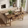 Masivní dřevěná konzolová skříňka, 160 cm, venkovský styl, Náhled obrázku produktu 6