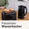 Bosch TAT3P423DE, 2 schijven, Zwart, Roestvrij staal, Productafbeelding-voorbeeld 5