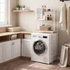 EUGAD WC Regal über Waschmaschine Toilette, 3 Ablagen, Produktbild-Vorschau 1