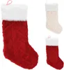 Calza di Natale 27x50cm, aspetto lavorato a maglia, rosso Anteprima dell’immagine prodotto 2
