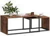 Lot de 2 tables d'appoint HOMCOM, tables basses, Voir les images du produit 1