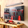 AREBOS Werkzeugwand Metall 3-teilig 117,6x59,5 cm mit Produktbild-Vorschau 2