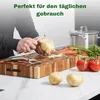 Bikolo® Sparschäler Set Edelstahl - Kartoffelschäler - Produktbild-Vorschau 2