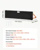 Le panneau de rebond pour football VEVOR mesure 95 x 25 x Voir les images du produit 7