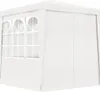 vidaXL Profi-Partyzelt mit Seitenwänden 2×2m Weiß 90 g/m² Produktbild-Vorschau 11