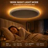 24W LED Deckenleuchte Ultra Dünn Deckenlampe 3000K–6500K Produktbild-Vorschau 3