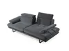 Villa Möbel Sofa Energy Anthrazit 2-Sitzer Relax- und Produktbild-Vorschau 7