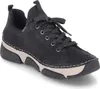 A single black sneaker with a beige sole is shown against a white background. Anteprima dell’immagine prodotto