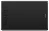 A top-down view of a black Huion H610X drawing tablet. Náhled obrázku produktu
