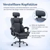 Kancelárska stolička LEON, otočná kancelárska stolička, Náhľad obrázku produktu 3