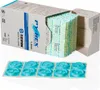 A box of acupuncture needles with some needles displayed in front. Produktbild-Vorschau