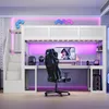 Cama alta para juegos de 90 x 200 cm con escritorio, Vista previa de la imagen del producto 3