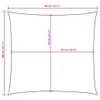 Sonnensegel Oxford-Gewebe Quadratisch 3,6x3,6 m Dunkelgrün Produktbild-Vorschau 9