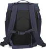 The back view of a blue backpack. Produktbild-Vorschau