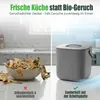 YourCasa® Poubelle à déchets biologiques Cuisine Seau à Voir les images du produit 5
