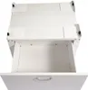 A white washing machine pedestal with an open drawer, viewed from a top-down angle. Náhľad obrázku produktu