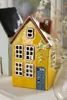 LS-LebenStil Teelichthaus Lichterhaus Nyhavn 19cm Gelb Produktbild-Vorschau 3