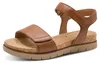 Tamaris Damen Wide Fit Damen Sandalen flach aus Leder mit Produktbild-Vorschau 9