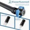 Diagram showing two water flow modes of a faucet attachment. Produktbild-Vorschau