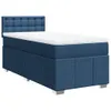 Boxspringbett mit Matratze Blau 90x200 cm Stoff, Klassische Produktbild-Vorschau 2