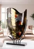 GILDE Bodenvase rechteckig Dixion schwarz H. 48 cm, 61425 Produktbild-Vorschau 2